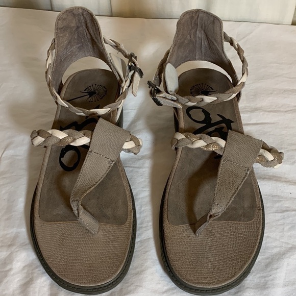 OTBT Braided Thong Sandals, 6.5M - Picture 1 of 10